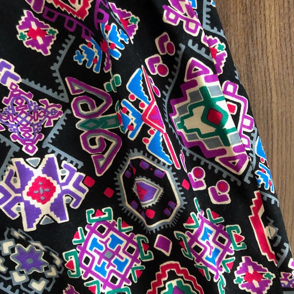 Forever 21 Small Pattern Black Strapless Dress - image 3